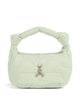 Patrizia Pepe Padded Handbag soft green
