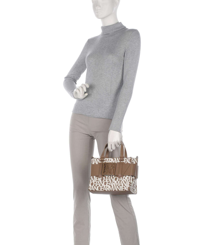 Armani Exchange Susie M Handbag white/pisco