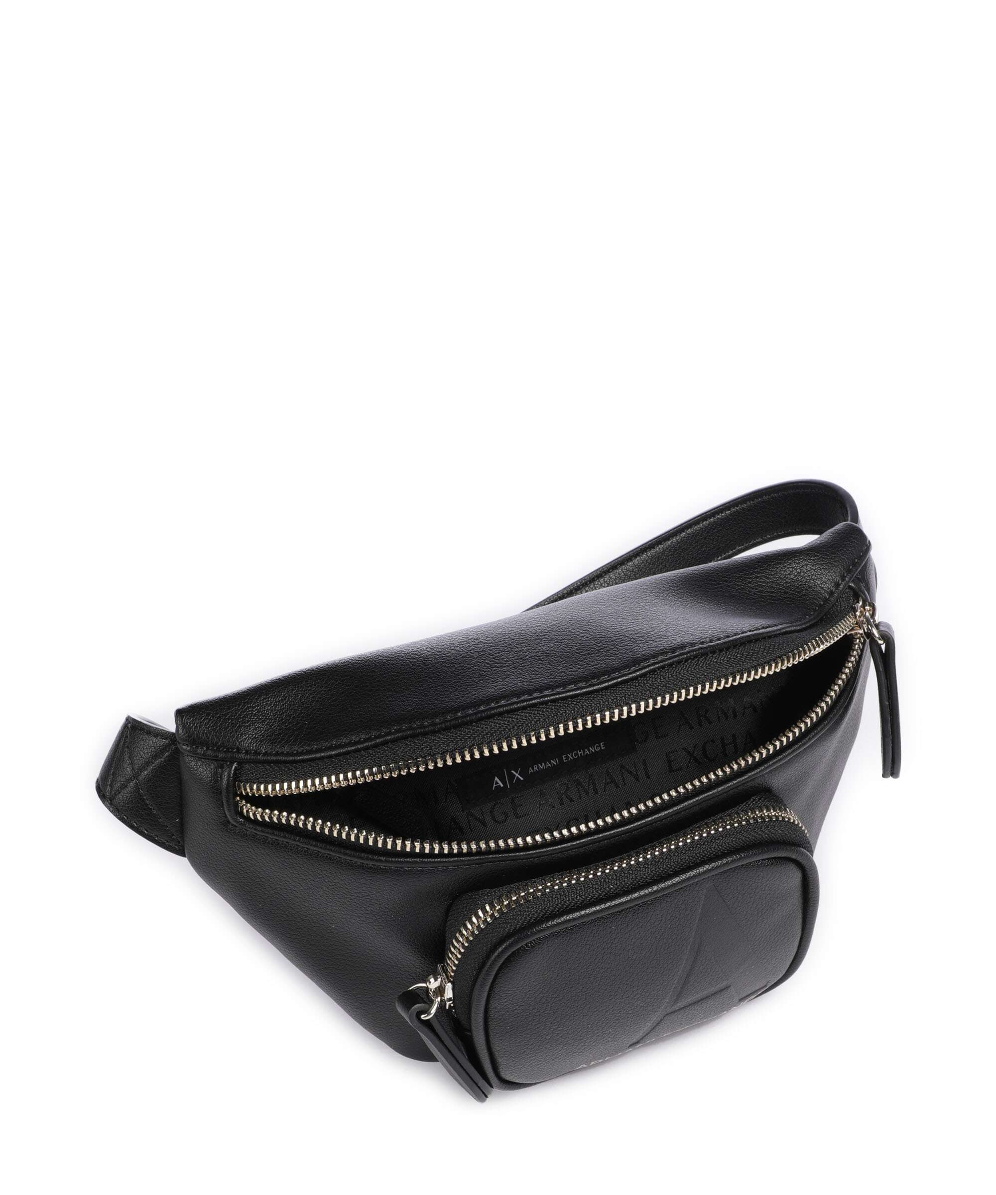 Armani Exchange A-Line Belt bag black