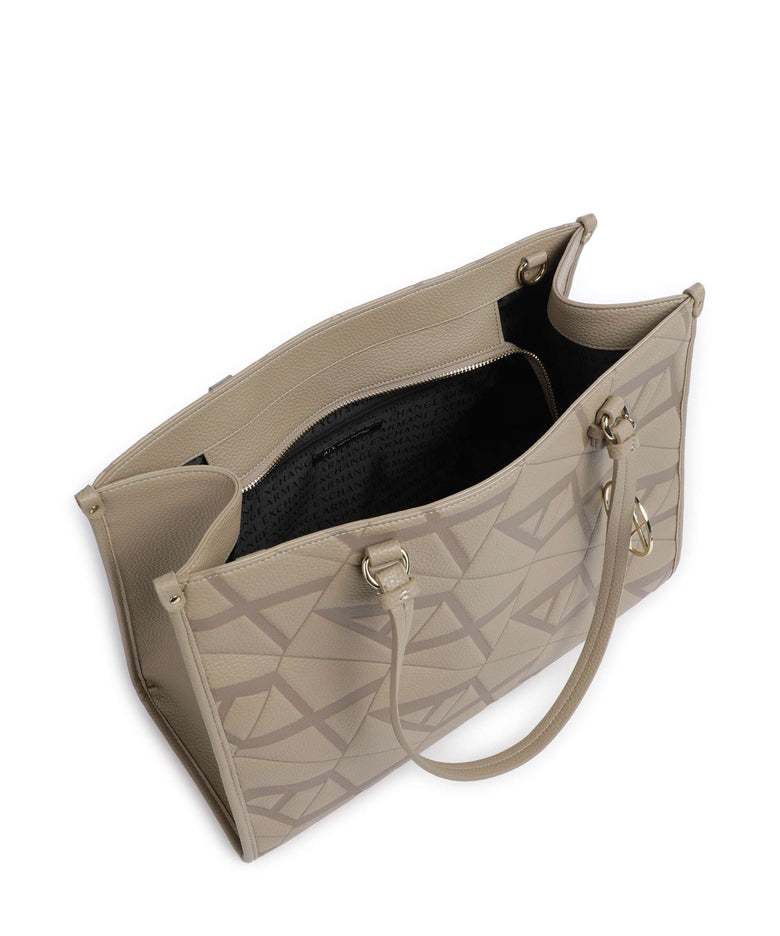 Armani Exchange Gynger Tote bag dark pisco