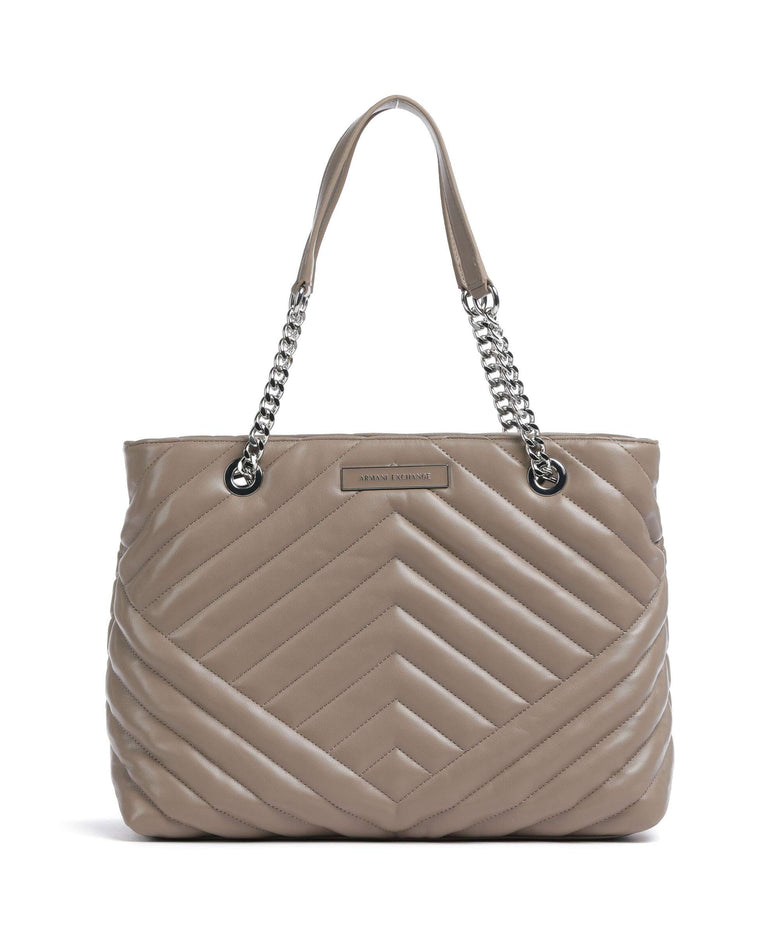 Armani Exchange Victoria Tote bag dark pisco