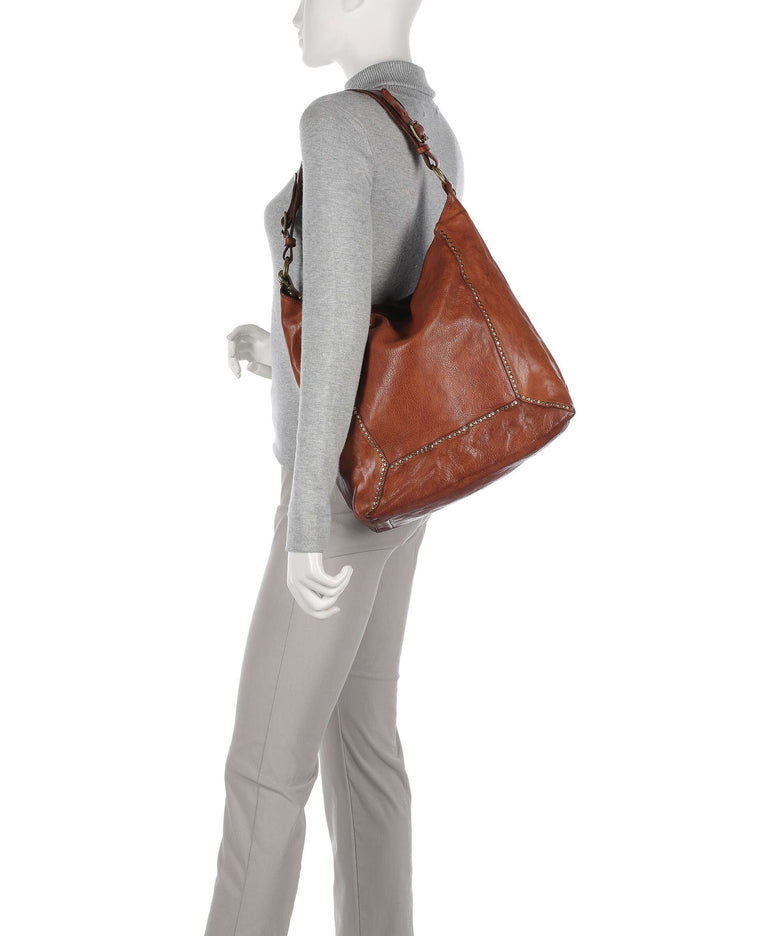 Campomaggi Hobo bag cognac