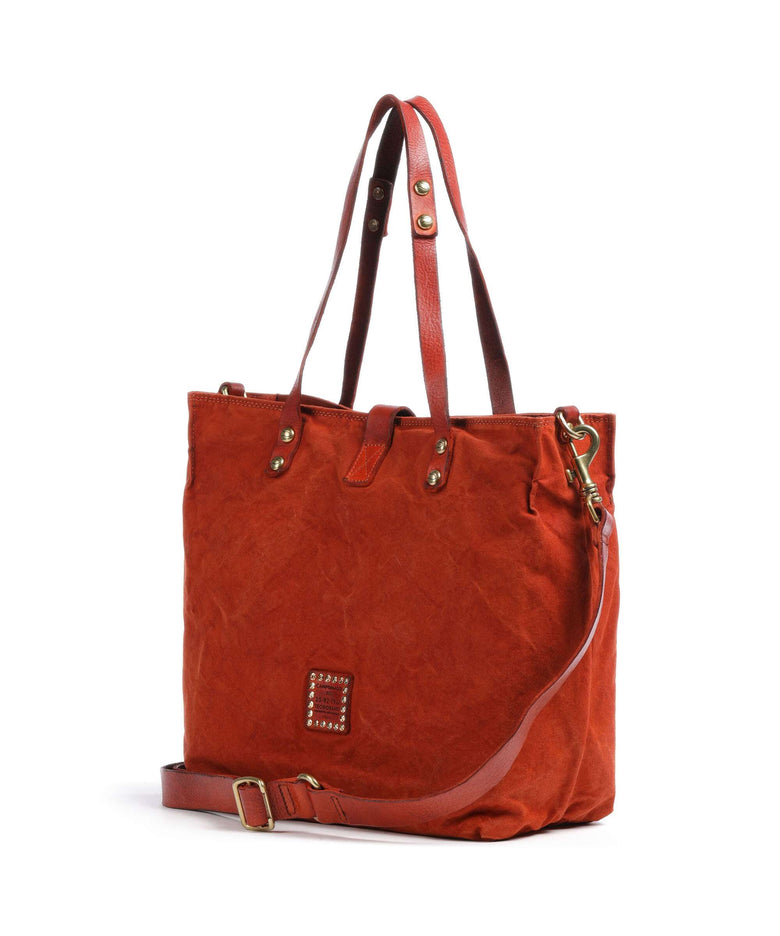 Campomaggi Tote bag beige/cotto/nera