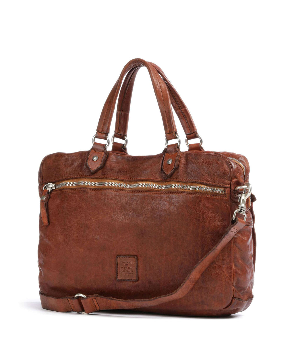 Campomaggi Briefcase cognac