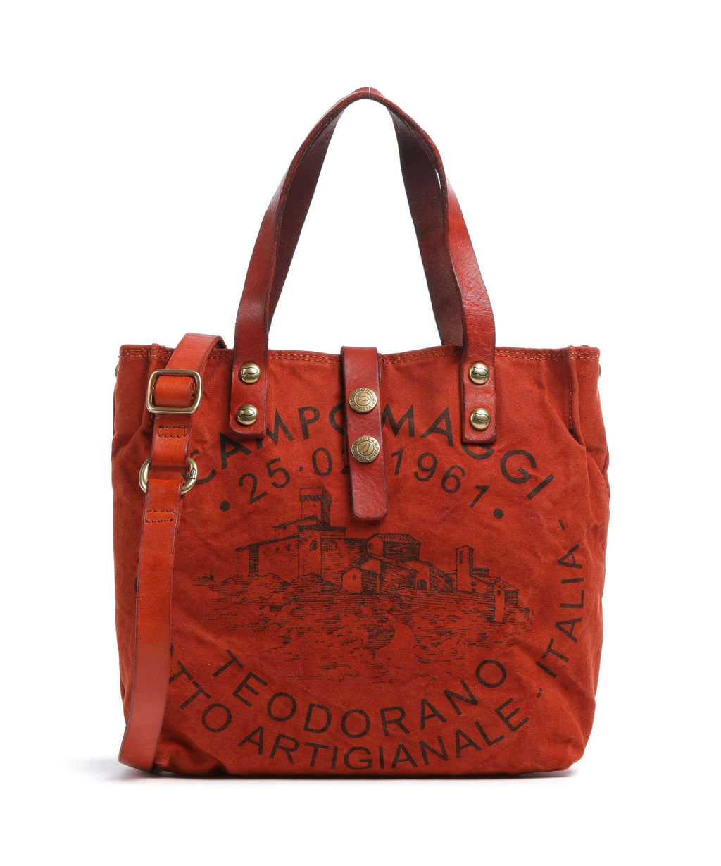 Campomaggi Handbag beige/cotto/nera
