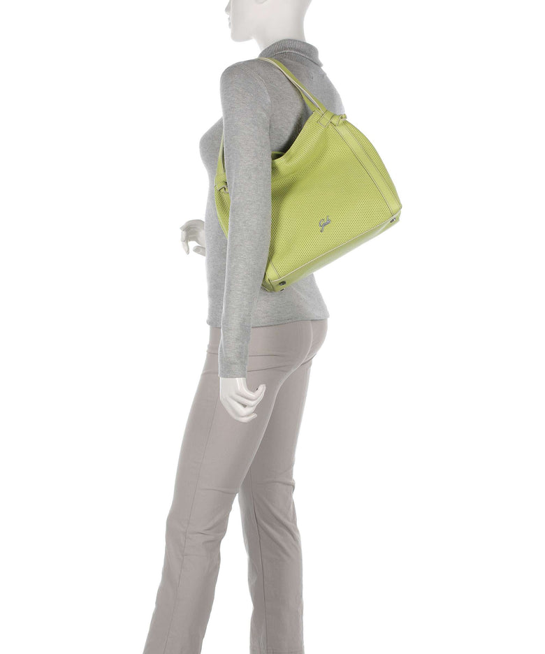 Gabs Paola M Hobo bag cyber lime