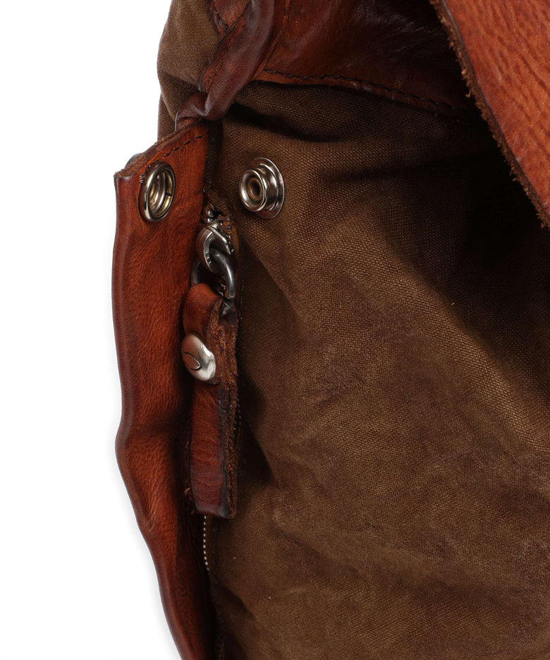 Campomaggi Backpack verde militare/cognac