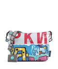 Gabs Funny M Crossbody bag graffiti