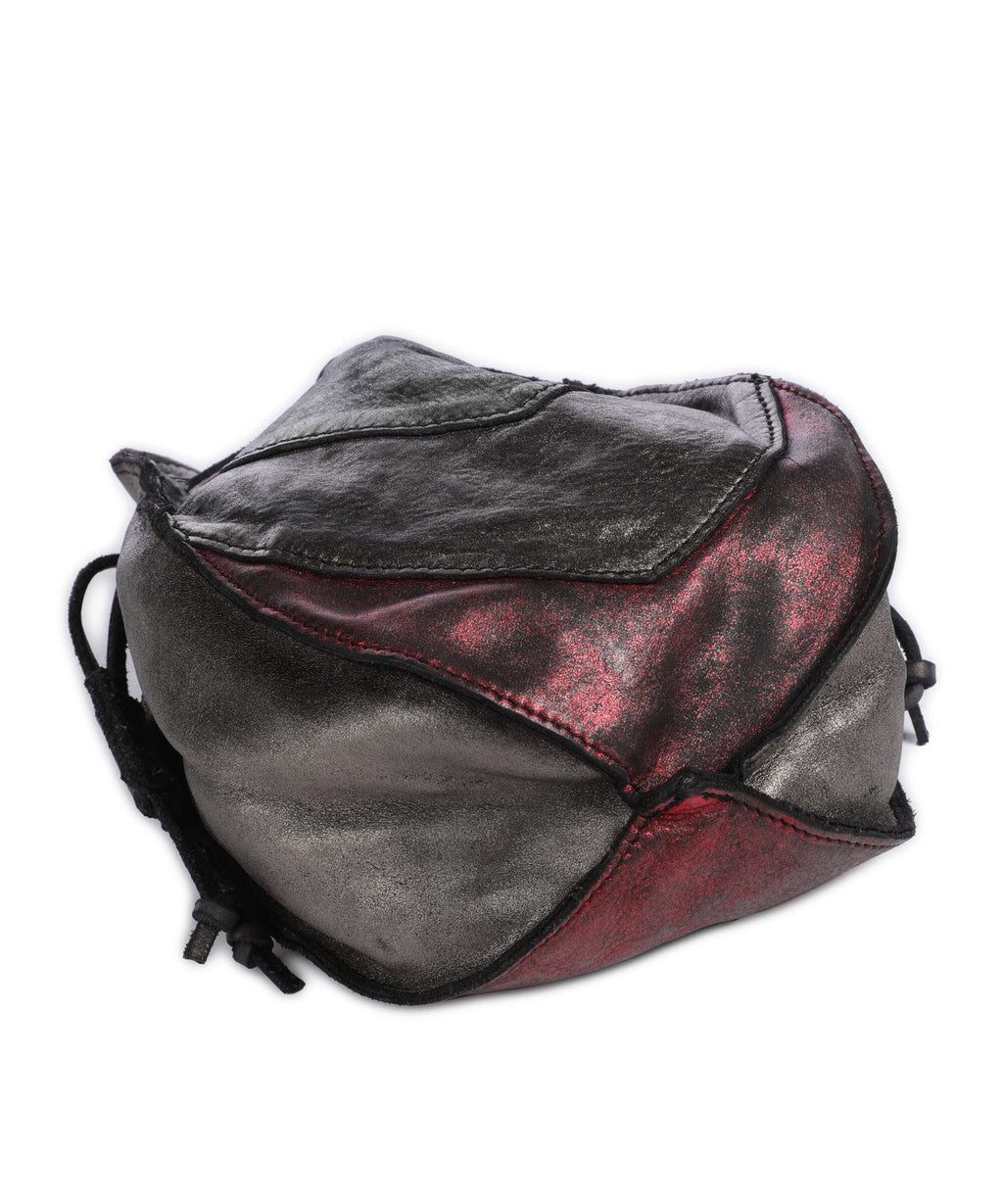 Campomaggi Bucket bag military/red/dark grey