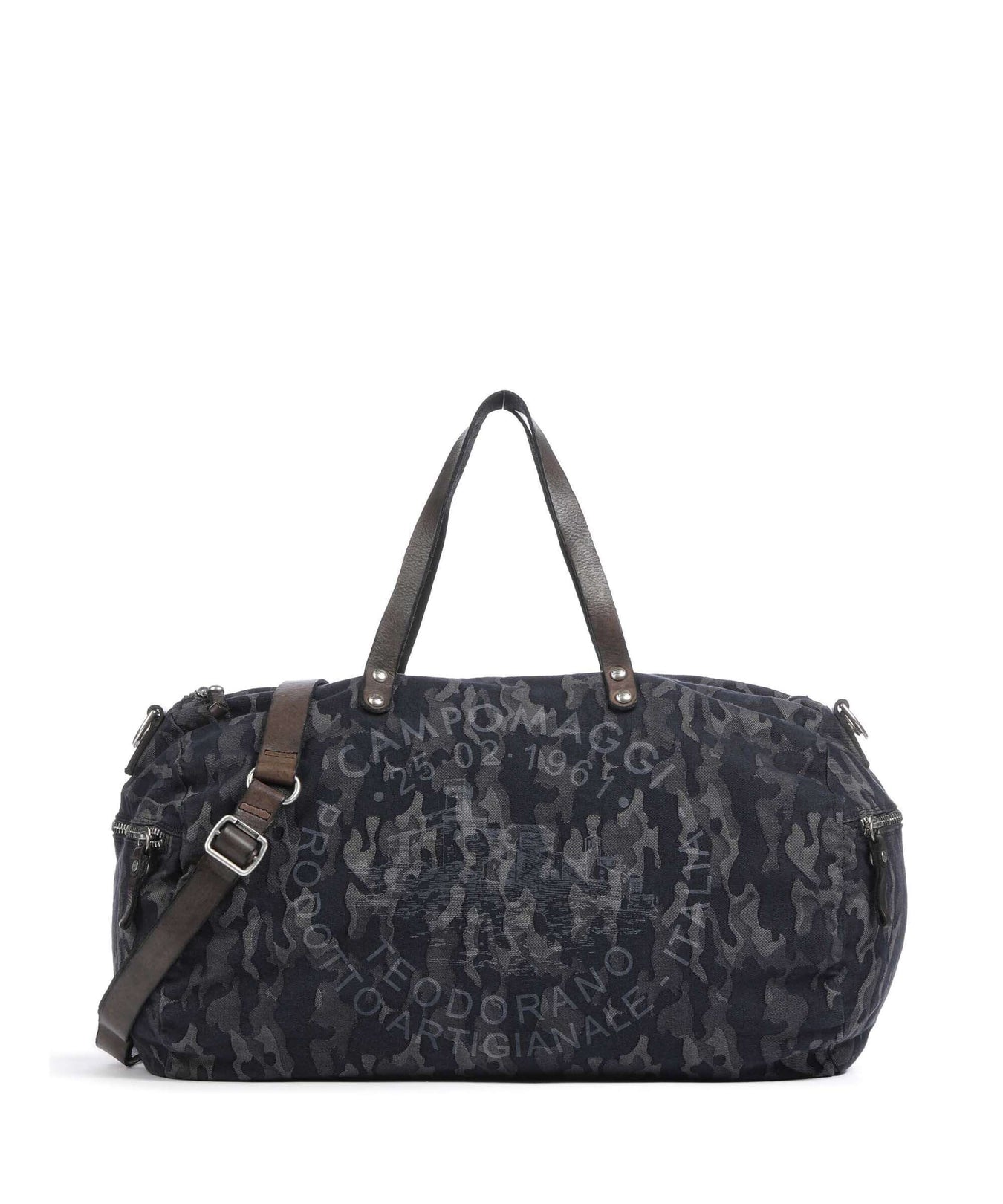 Campomaggi Weekend bag camouflage grigio