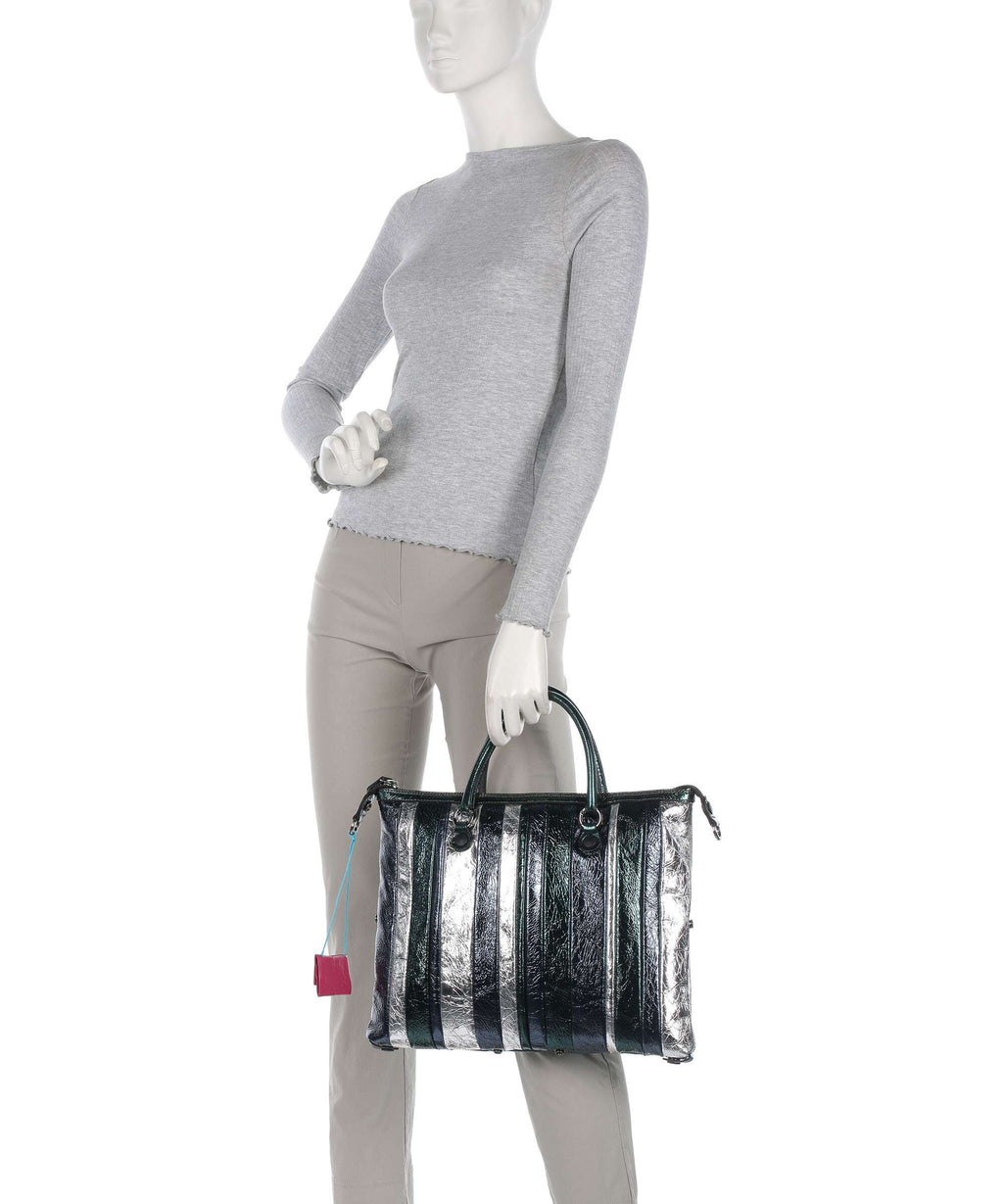 Gabs G3 Plus M Handbag smeraldo/zaffiro/argento