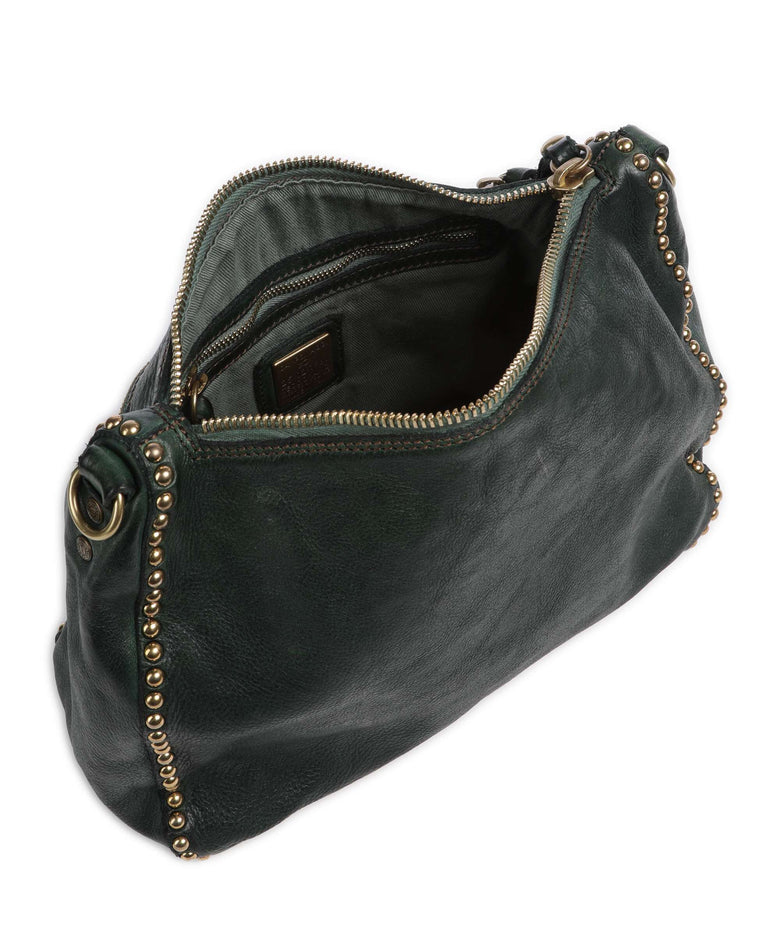 Campomaggi Hobo bag green bottle