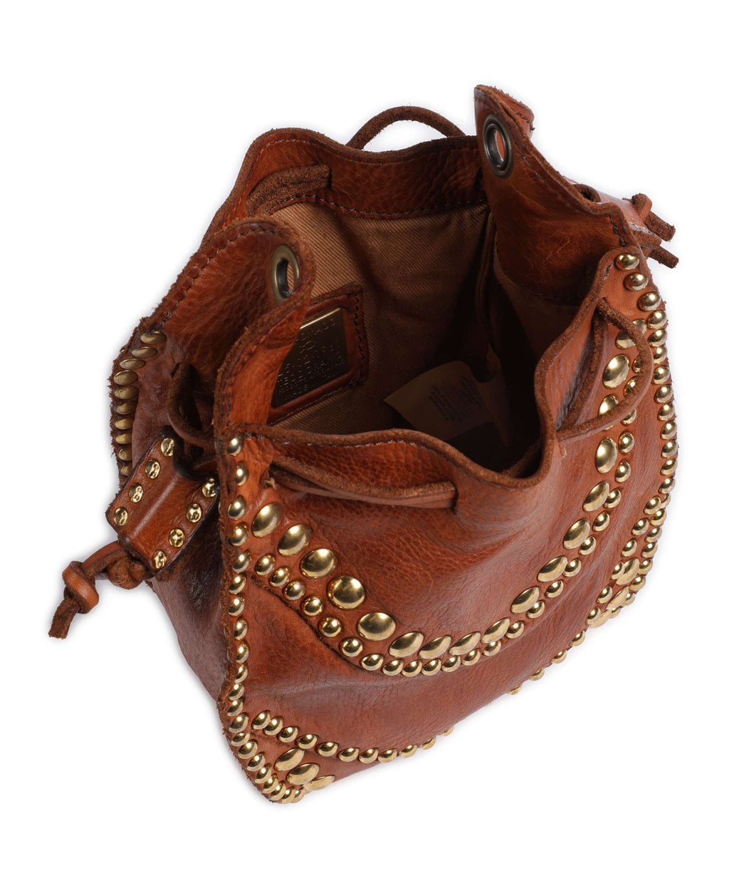 Campomaggi Bucket bag cognac