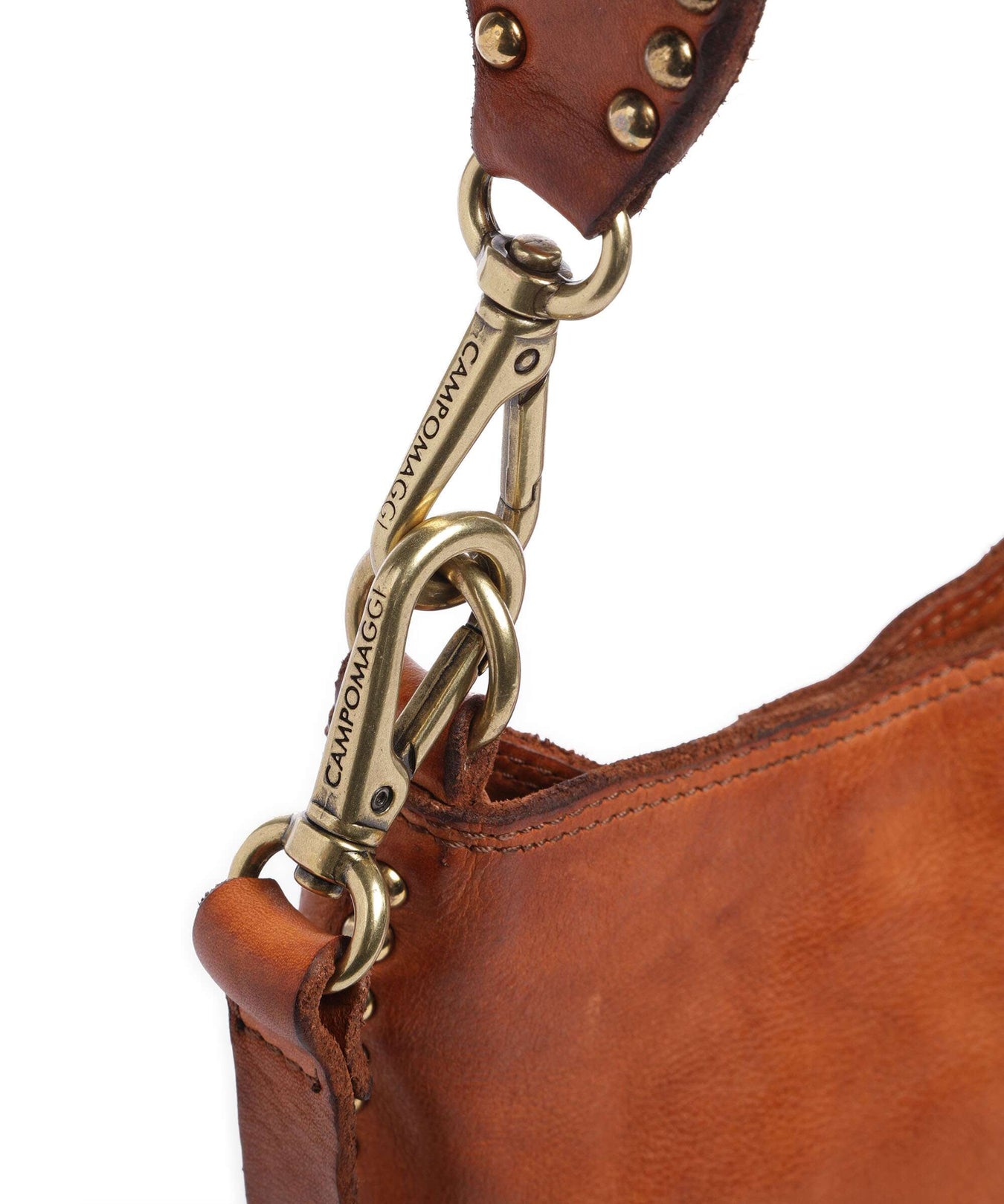 Campomaggi Hobo bag cognac