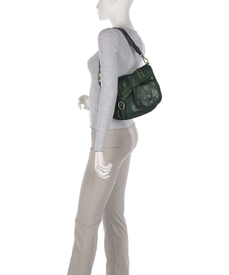 Campomaggi Shoulder bag green bottle