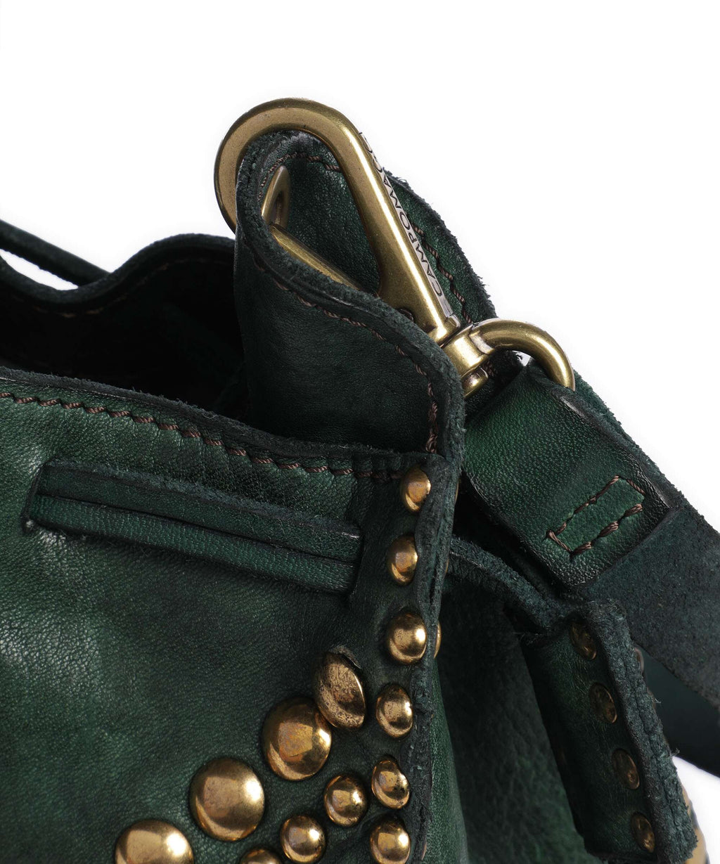 Campomaggi Bucket bag green bottle