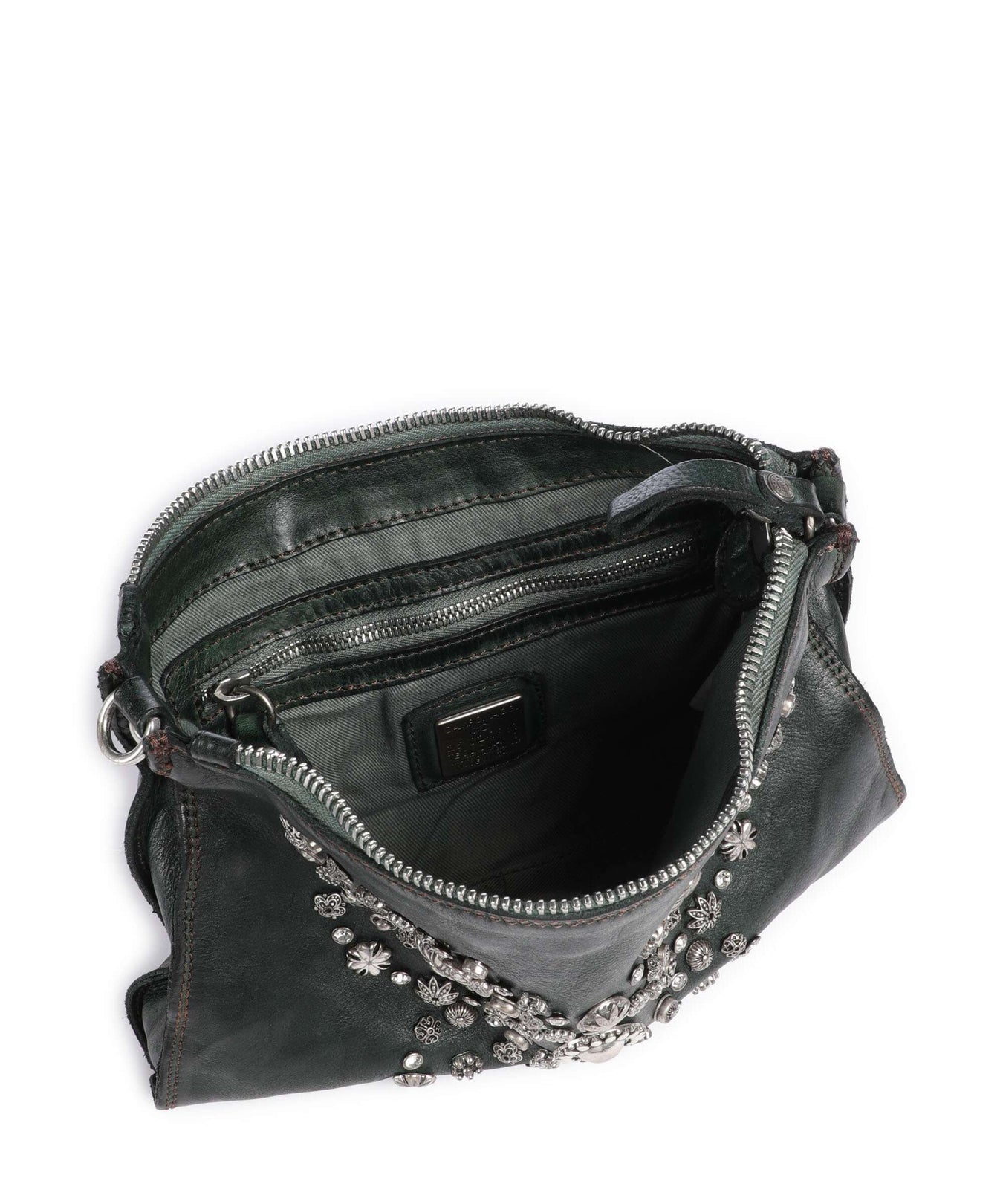 Campomaggi Shoulder bag green bottle