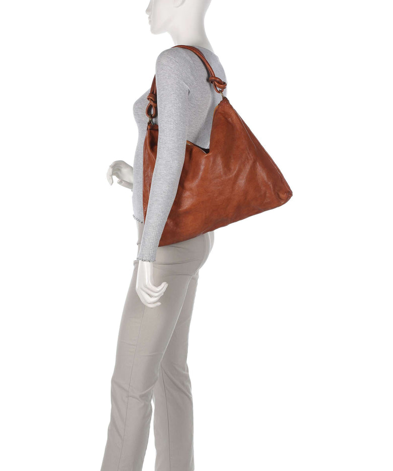 Campomaggi Hobo bag cognac