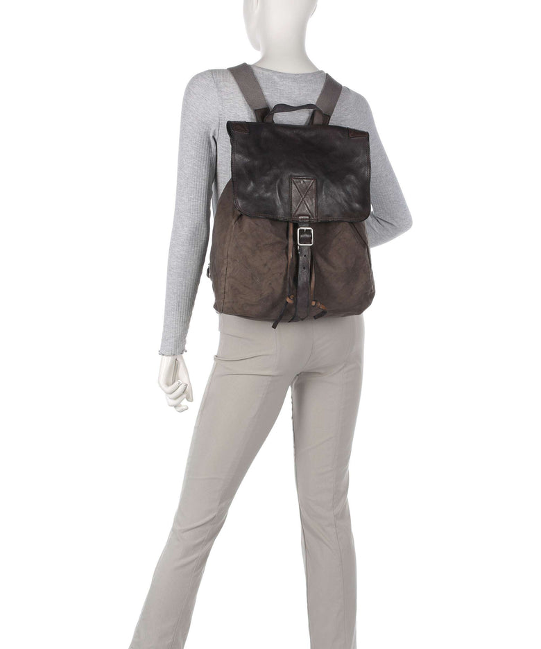 Campomaggi Backpack verde militare/grigio