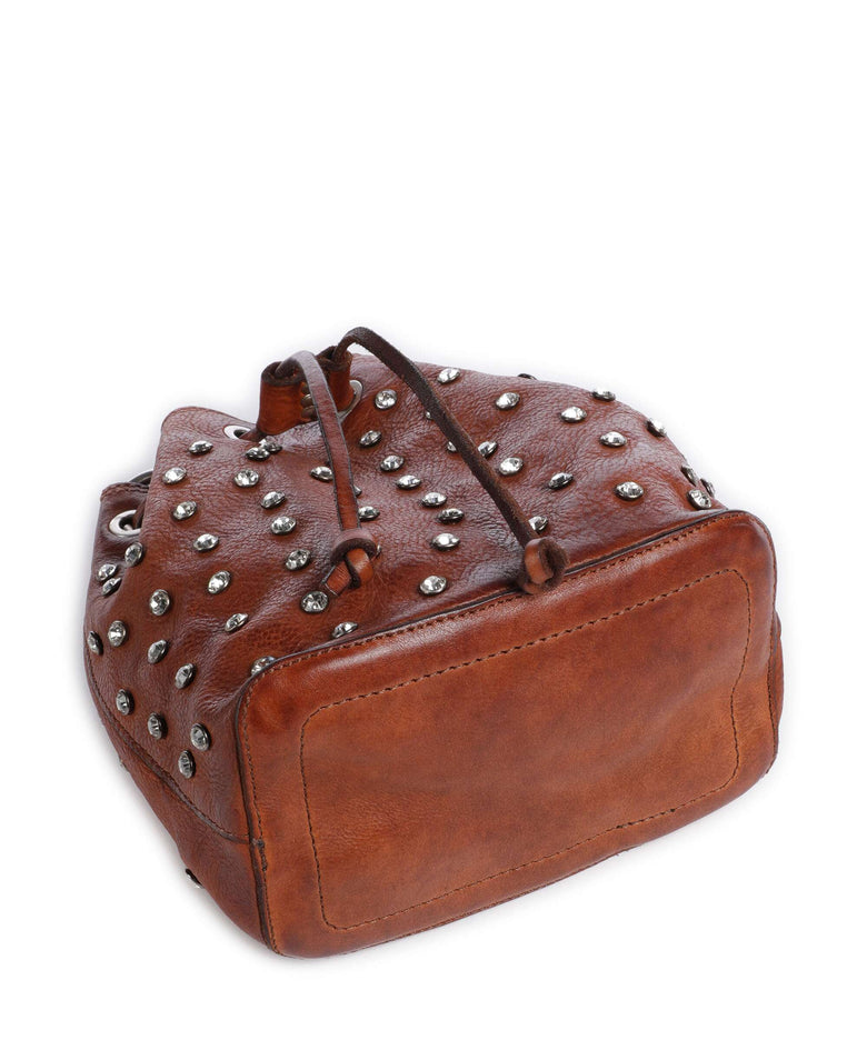 Campomaggi Bucket bag cognac