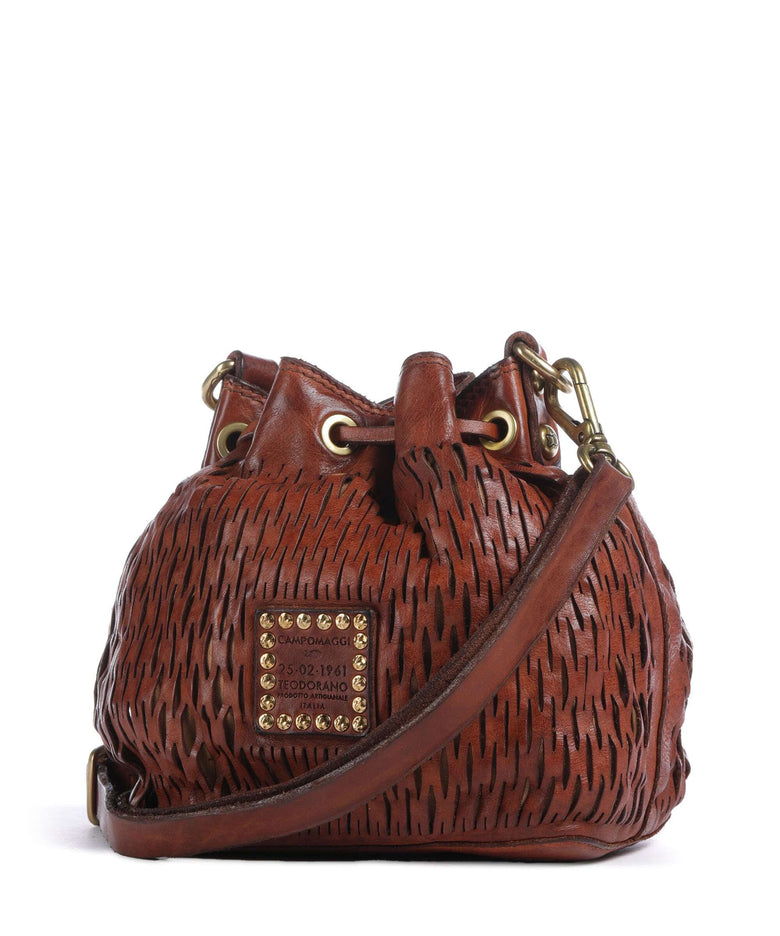 Campomaggi Bucket bag cognac