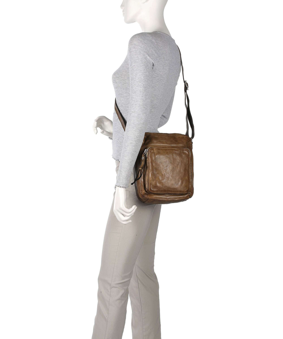 Campomaggi Crossbody bag verde militare