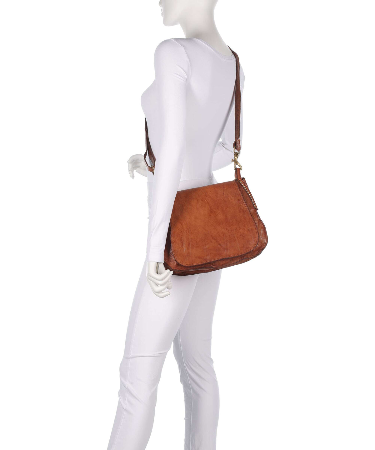 Campomaggi Hobo bag cognac