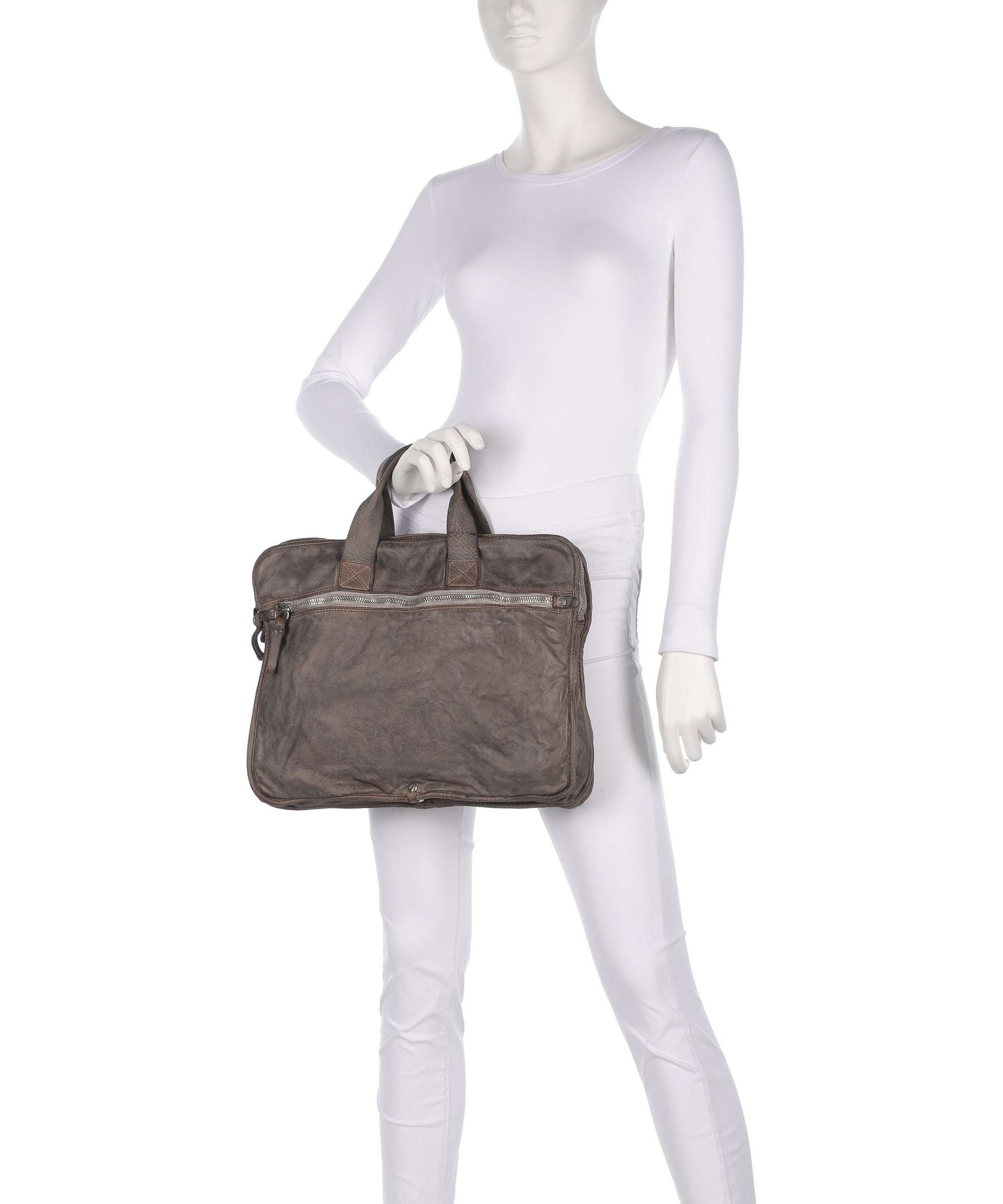 Campomaggi Briefcase cemento