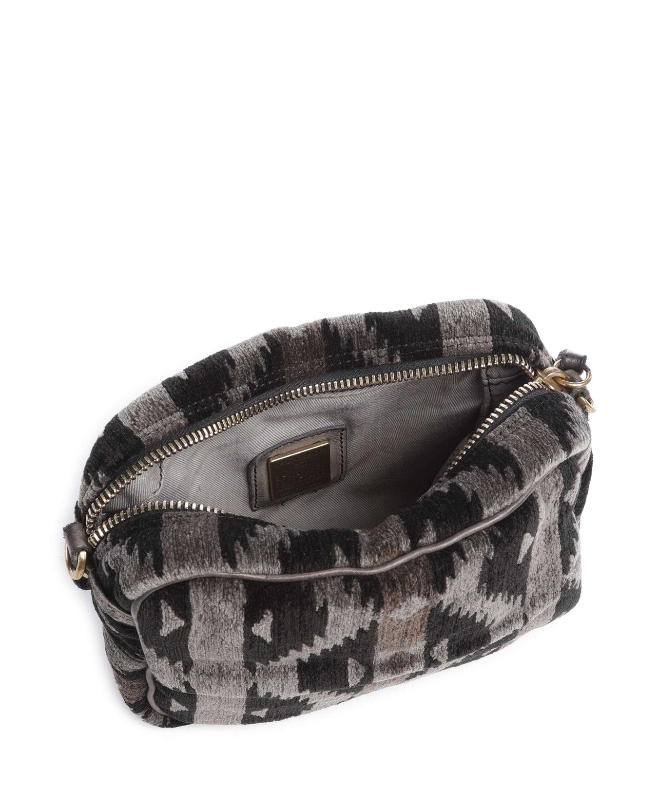 Campomaggi Shoulder bag beige/nero