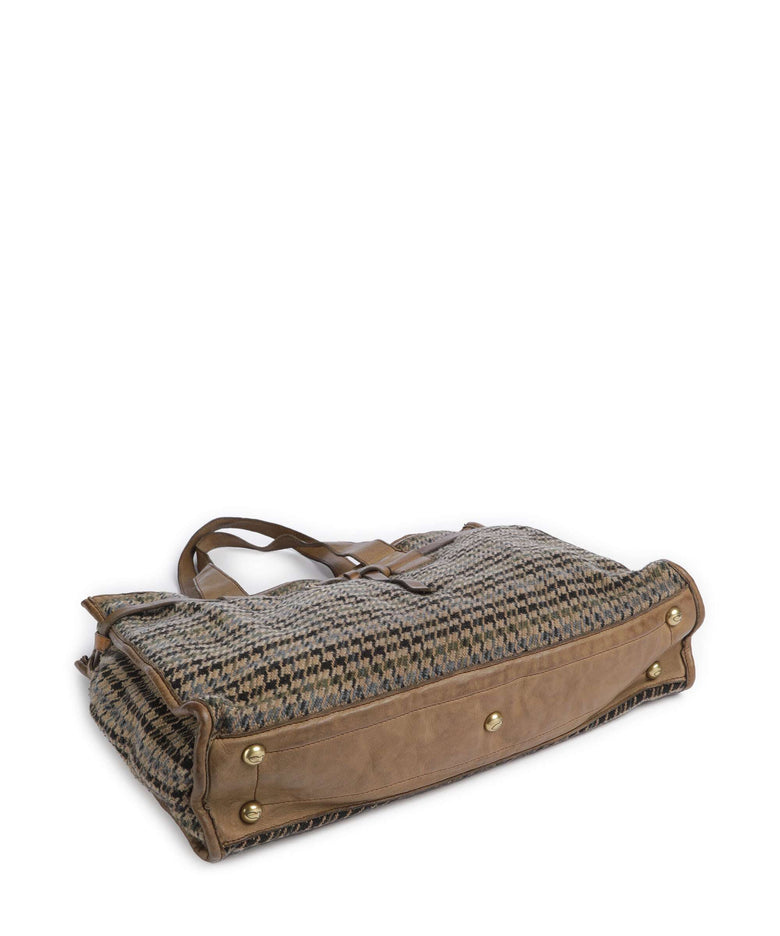 Campomaggi Handbag beige/nero