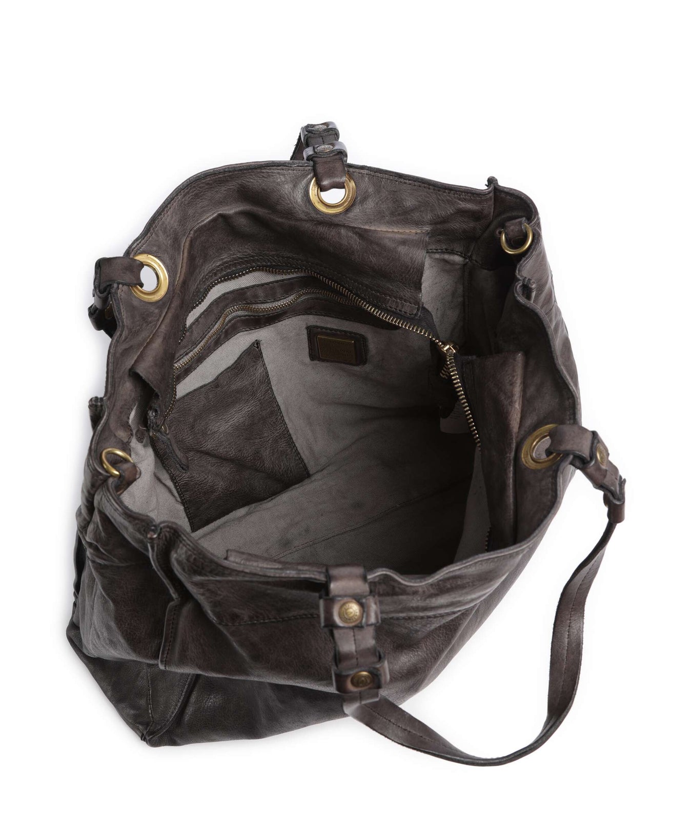 Campomaggi Tote bag grigio