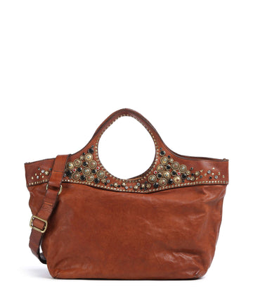 Campomaggi Handtas cognac