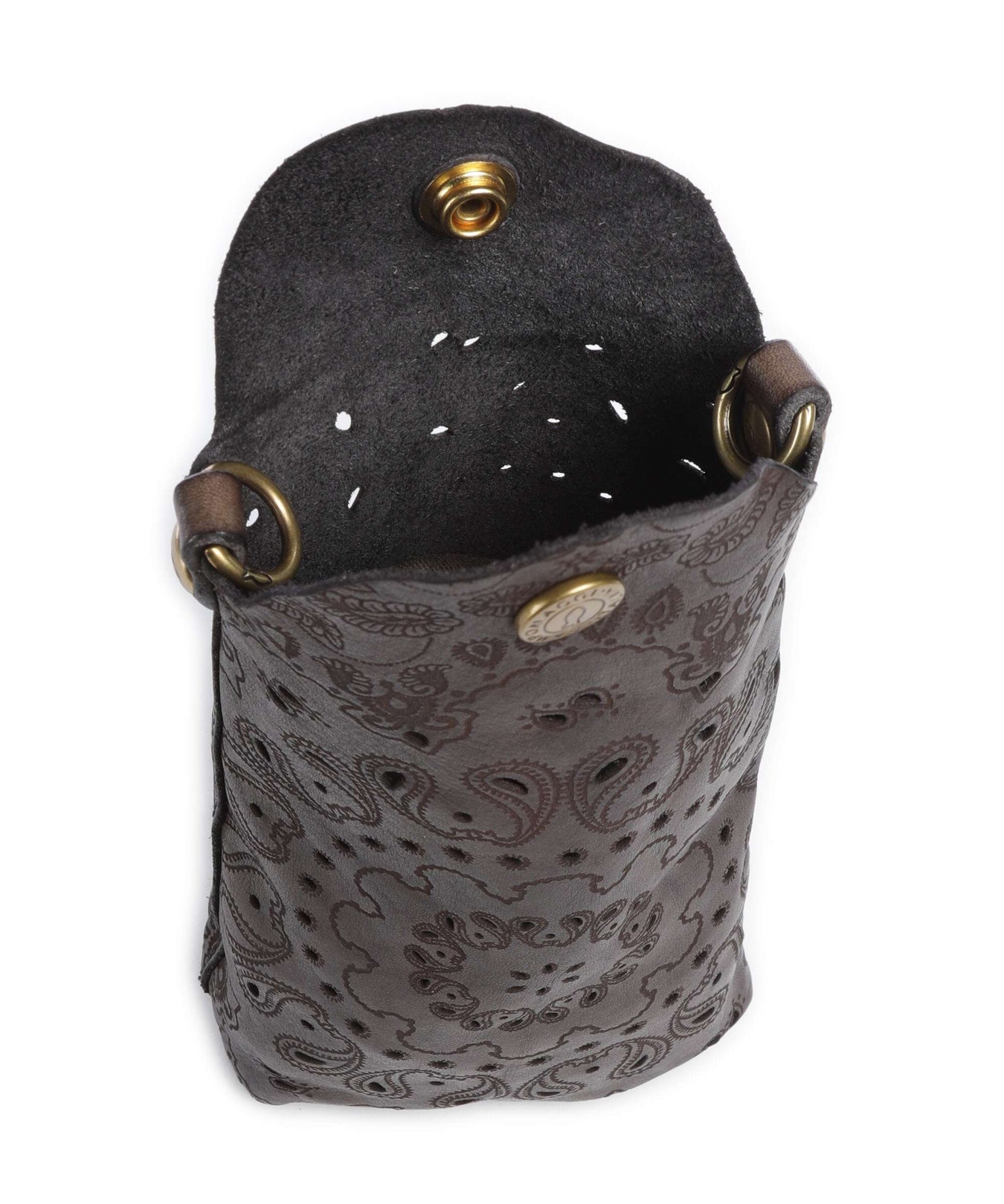 Campomaggi Phone bag grigio