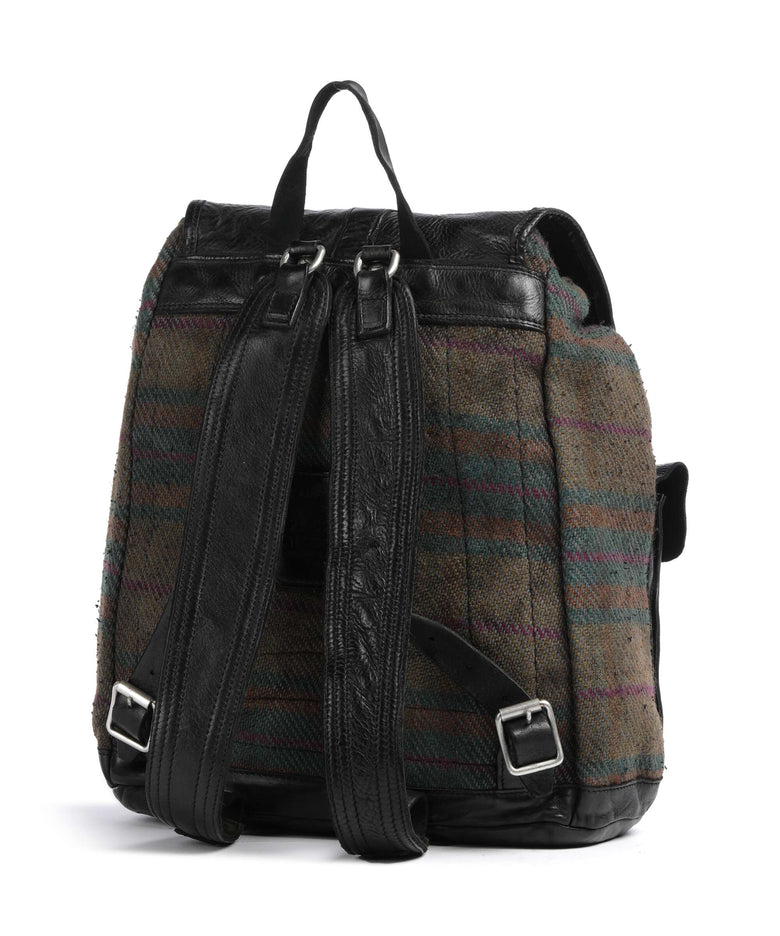 Campomaggi Backpack scozzese fuxia/nero