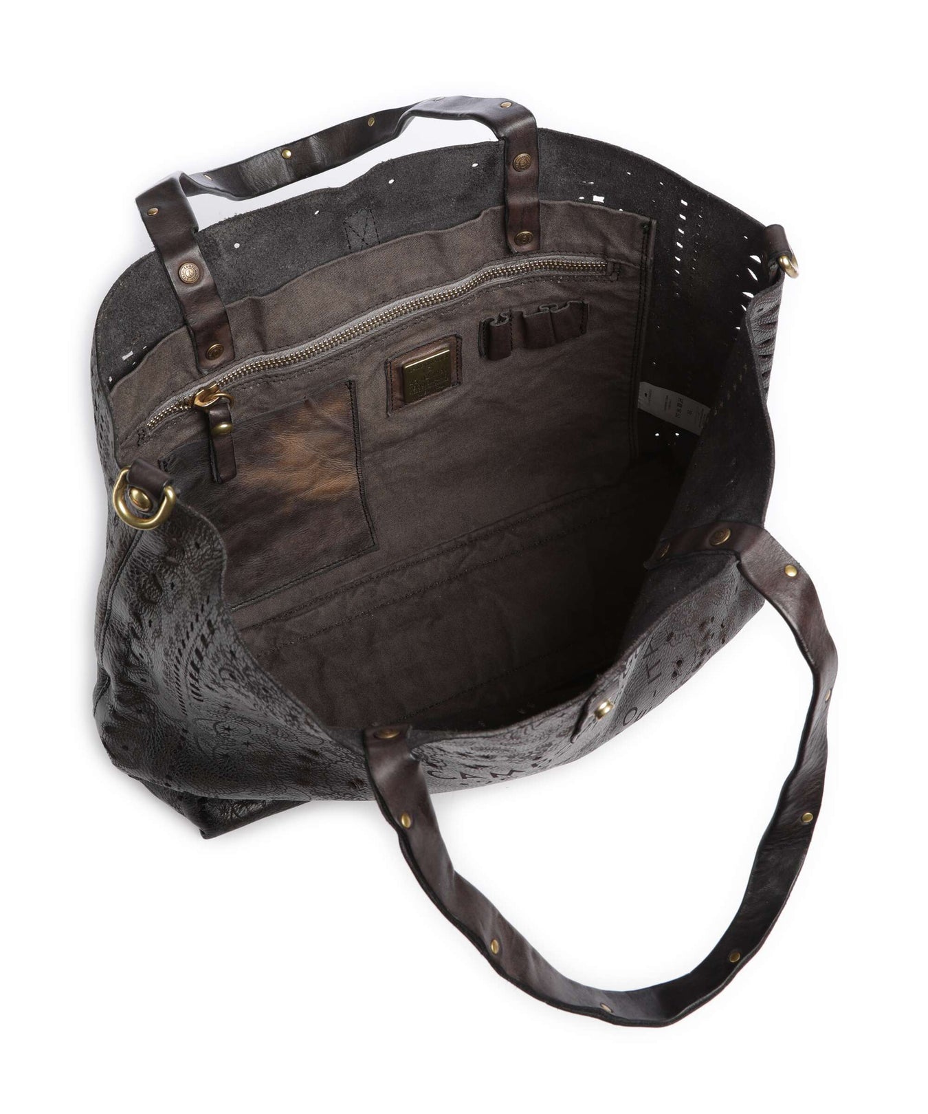 Campomaggi Tote bag grigio