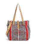 Campomaggi Tote bag blue/red/beige