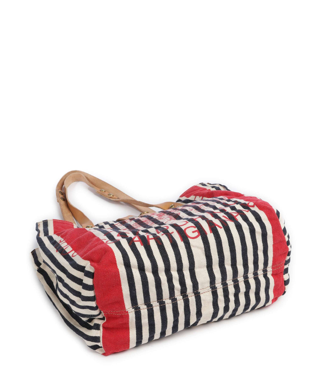 Campomaggi Tote bag blue/red/beige