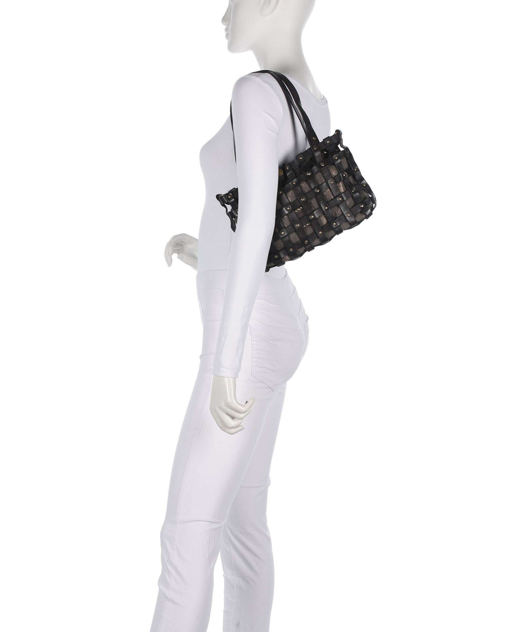 Campomaggi Shoulder bag grey/bronze
