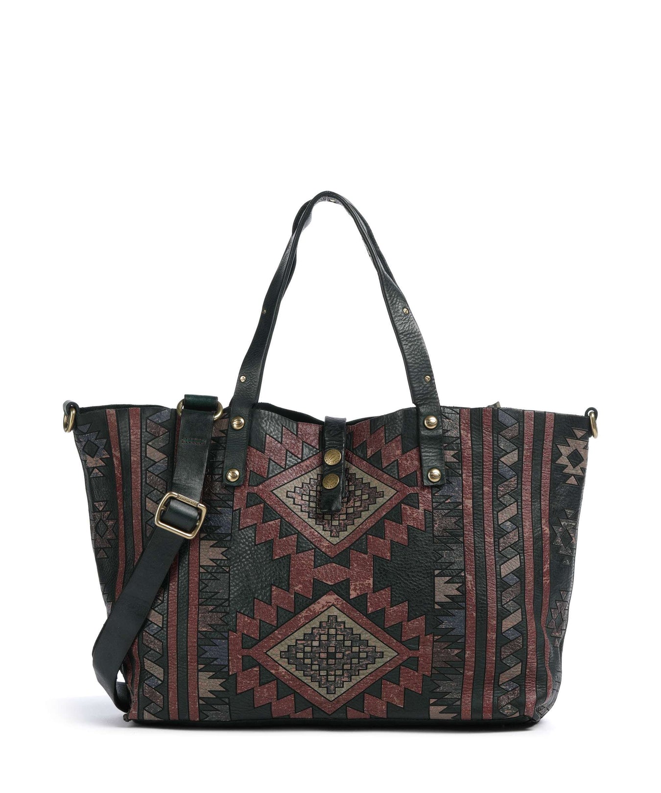 Campomaggi Tote bag green bottle