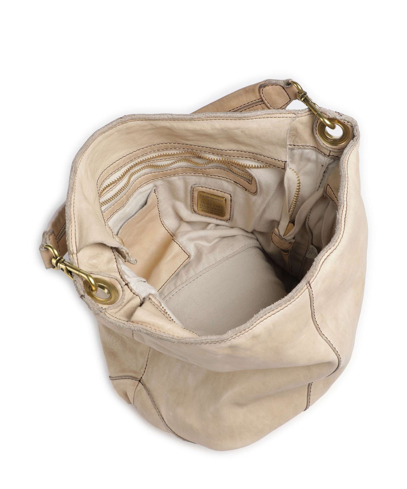 Campomaggi Hobo bag ice