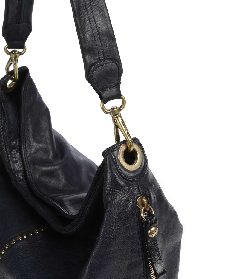 Campomaggi Hobo bag blue