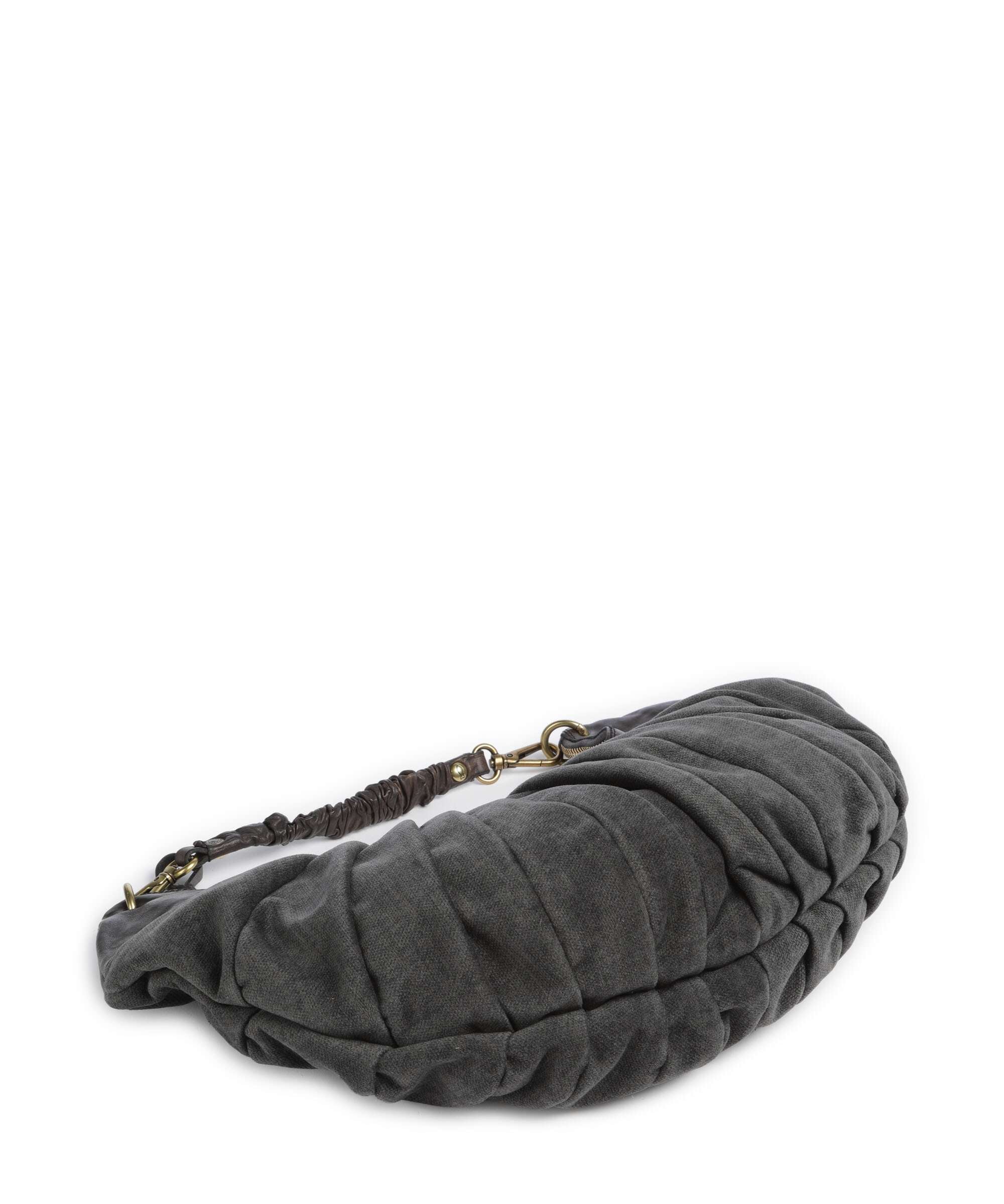 Campomaggi Hobo bag grey/dark grey