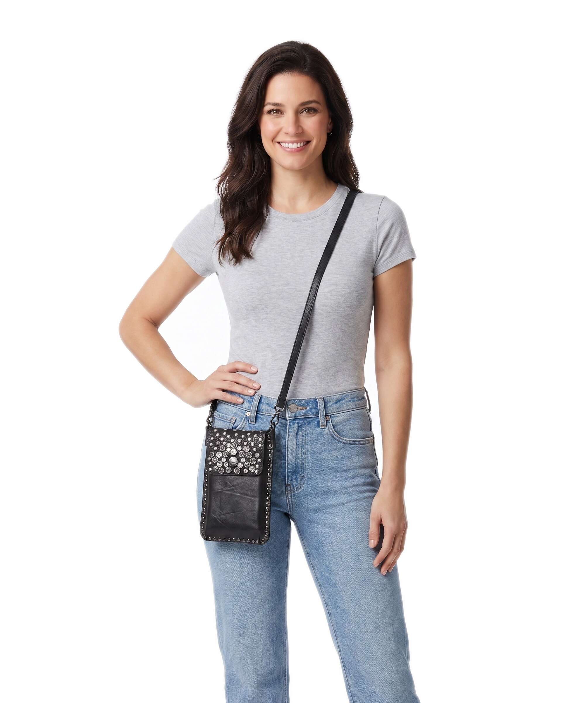 Campomaggi Phone bag black