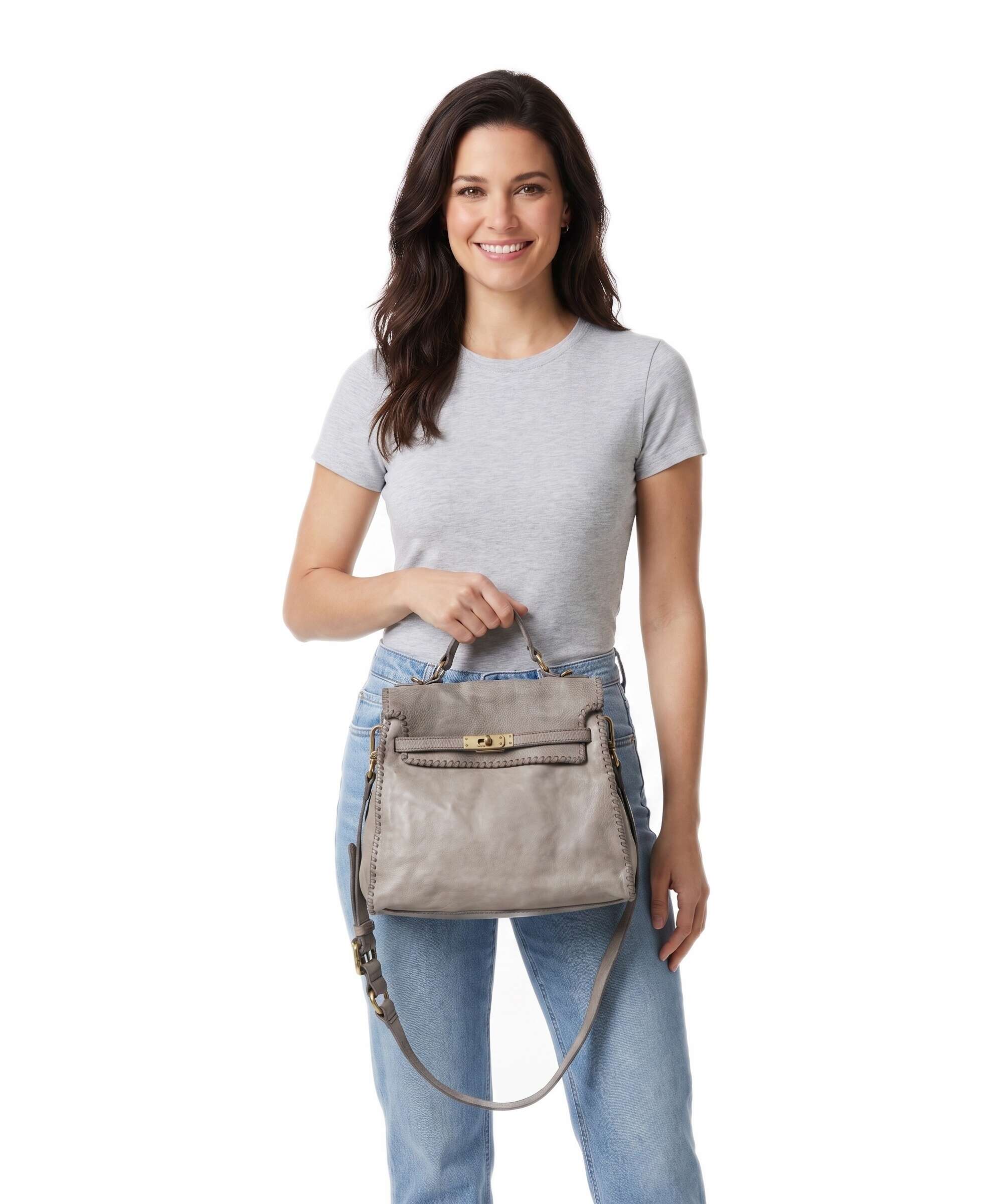Campomaggi Handbag cement