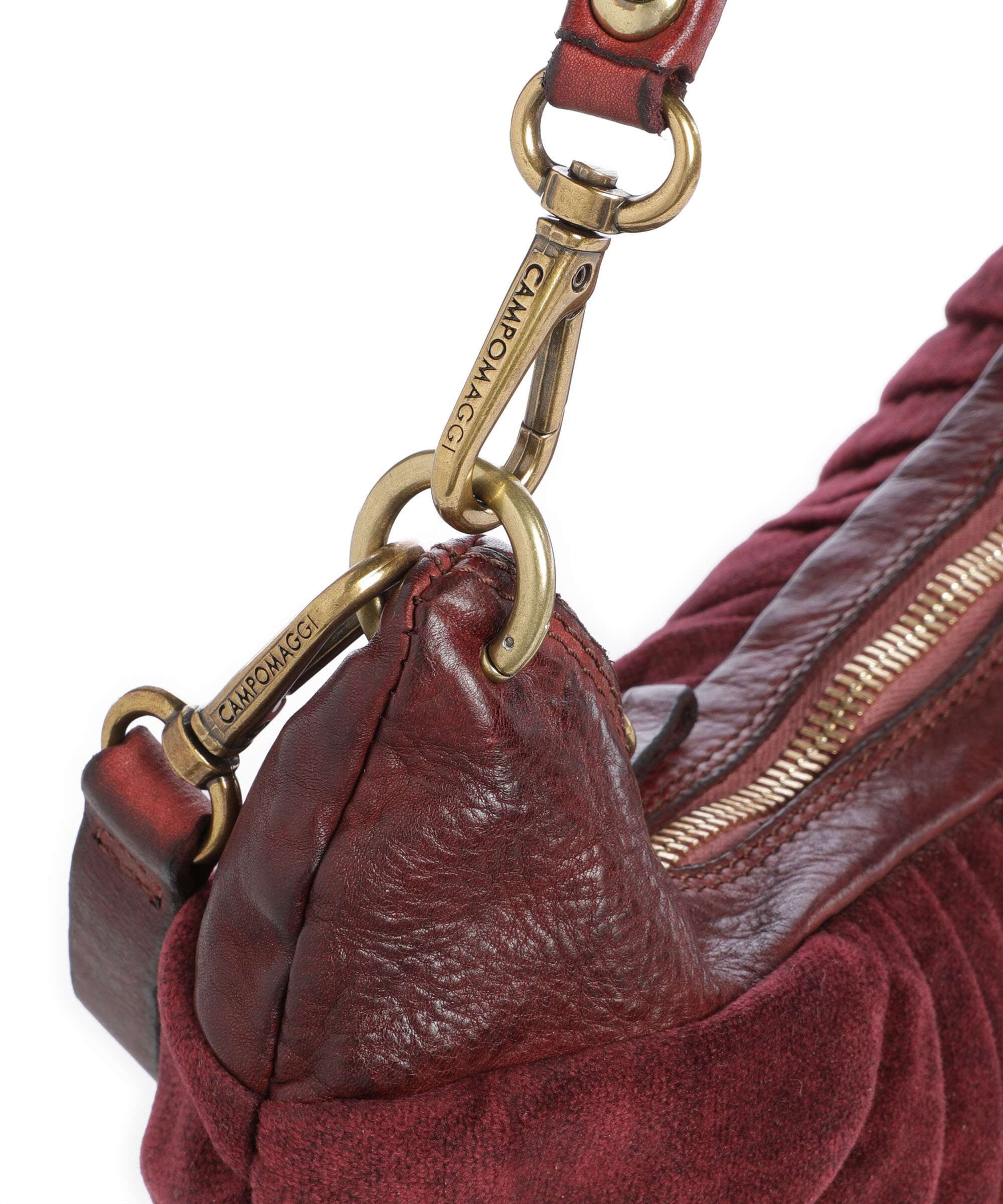 Campomaggi Hobo bag bordeaux