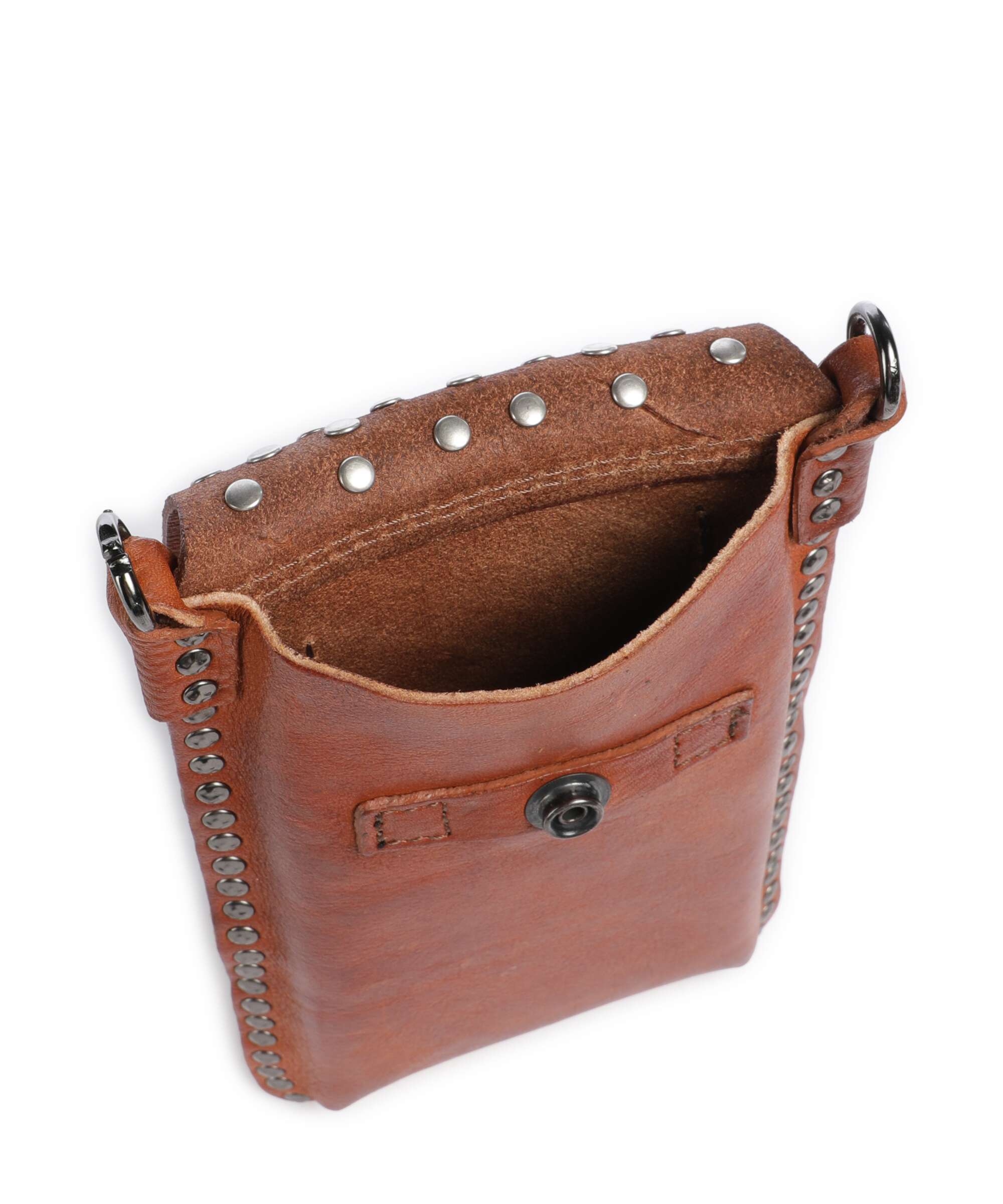 Campomaggi Phone bag cognac
