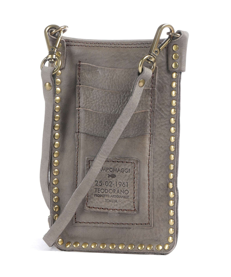 Campomaggi Phone bag cement