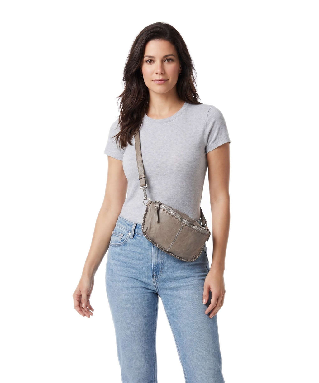 Campomaggi Belt bag cement