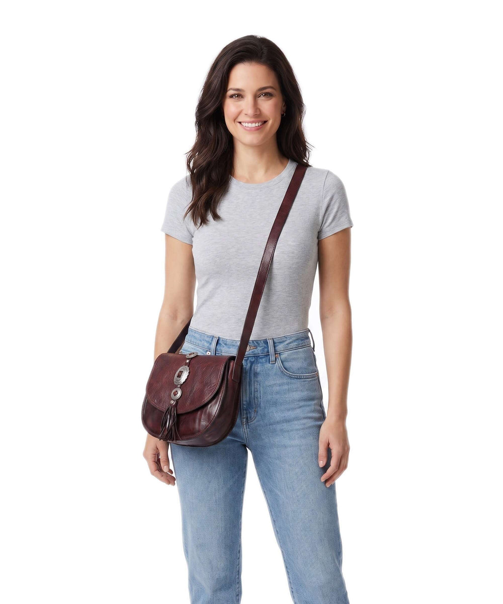 Campomaggi Crossbody bag wine