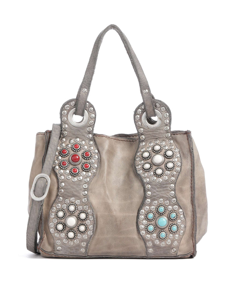 Campomaggi Crossbody bag cement